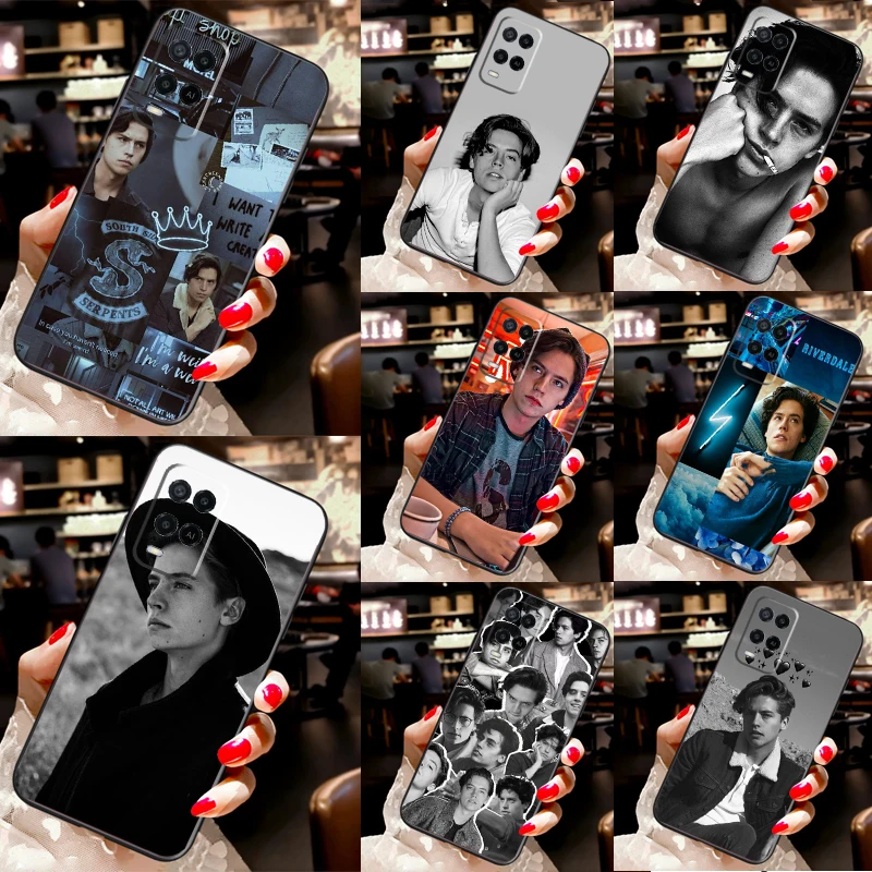 Serial telewizyjny Riverdale Cole Sprouse etui zderzak dla OPPO A74 A54 A94 A15 A1K A3S A83 A93 A52 A72 A5 A9 A31 A53S A53 2020 Coque