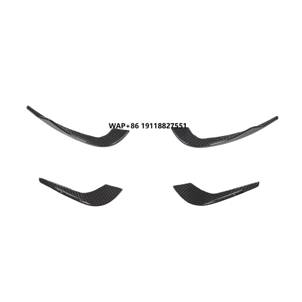 

High Performance Carbon Fiber S4 Sedan Canards for A4 Quattro S Line S4 Sedan 4-Door 2019