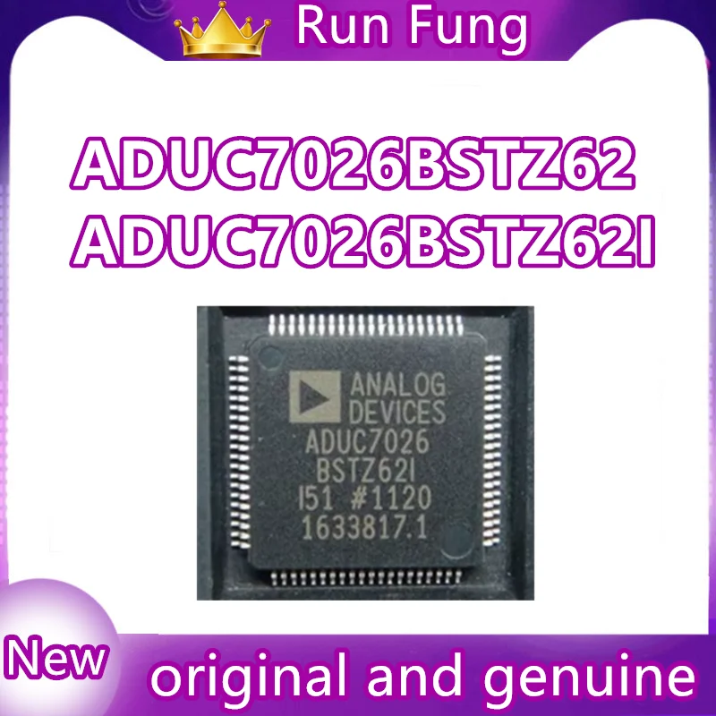 

ADUC7026BSTZ62 ADUC7026BSTZ62I LQFP-80 1PCS/LOT