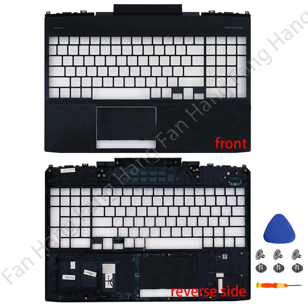 Nowe etui na laptopa HP Omen 4/5 15-DC TPN-Q211 Osłona wylotu powietrza Stojak Części Notebook Lcd Wymiana przedniej ramki Prawa i lewa