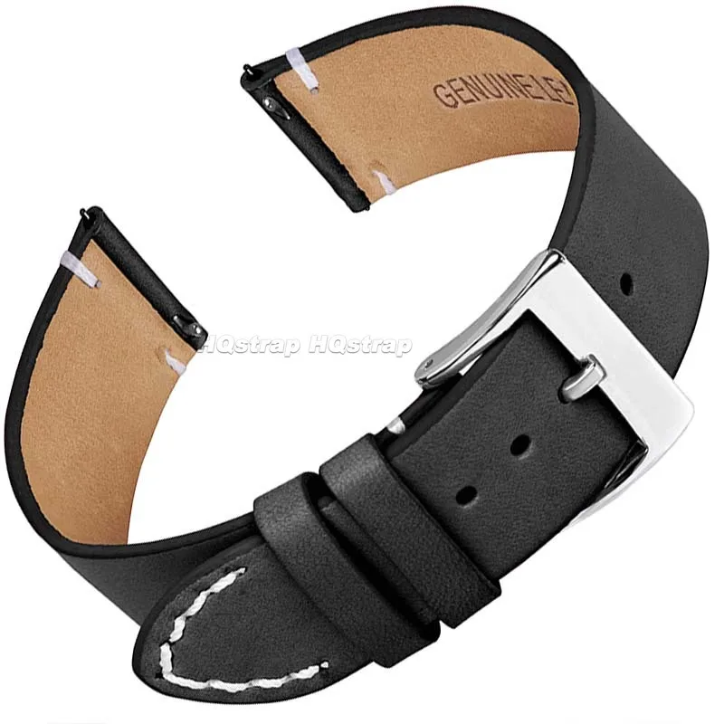 Quick Release Watch Strap Watch Band 20mm 16mm 18mm 22mm Women Men Watchband Soft Leather Waterproof with Tool Accessories