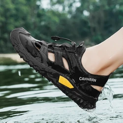 Men Shoes 2023 Summer New Men's Sandals Plus Size Fashion Sandals For Men Casual Sneakers Outdoor Beach Water Slippers