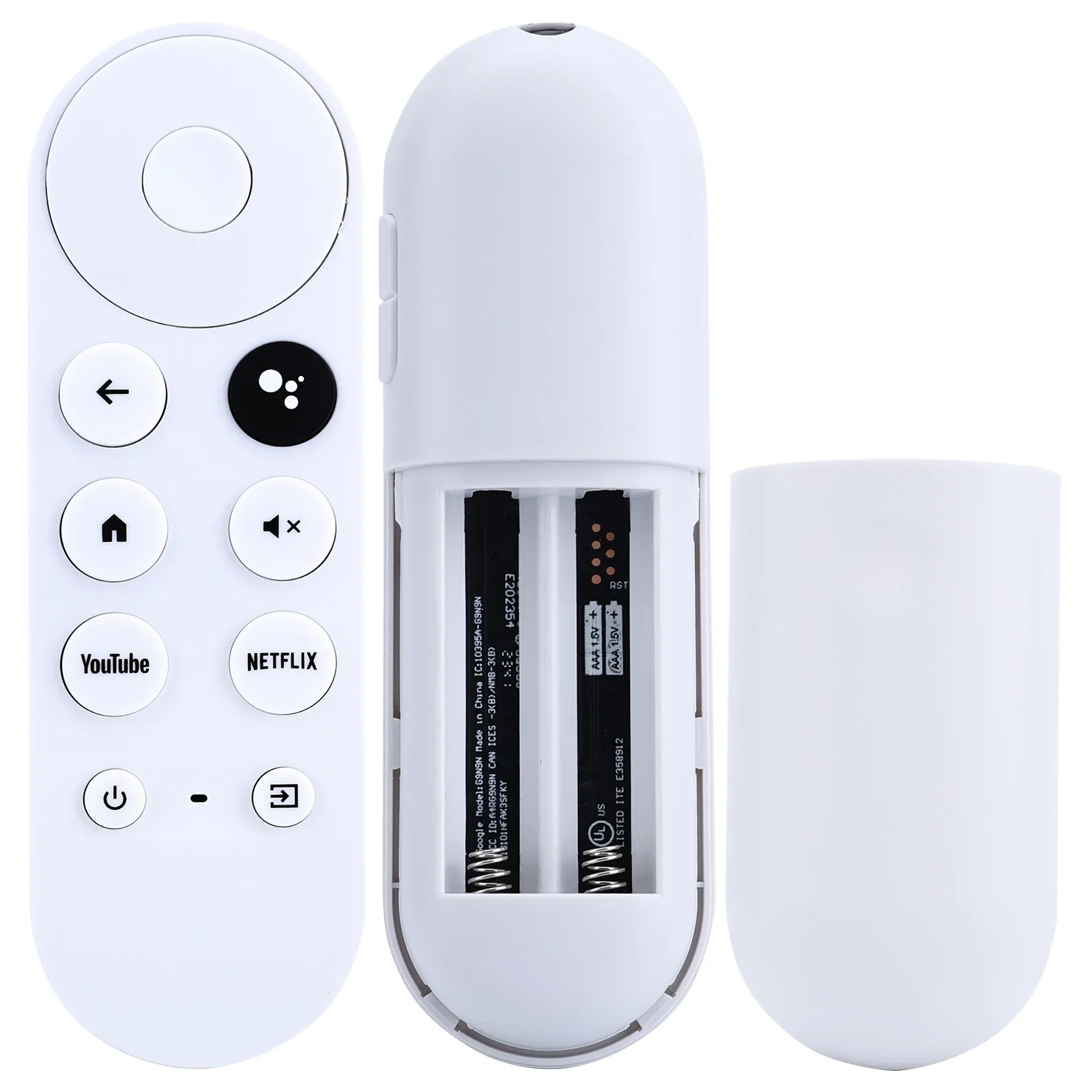 Voice Replacement Remote Control for Google Chromecast TV - Fit G9N9N GA01409US GA01920US GA01919US GA01923US GA02463