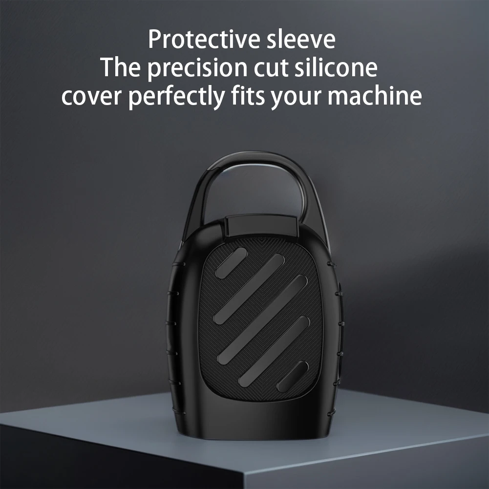 Silicone Cover Case Protective Carrying Case Shockproof Speaker Carrying Stand Up Cover Pouch Dustproof Anti-Drop for JBL Clip 5