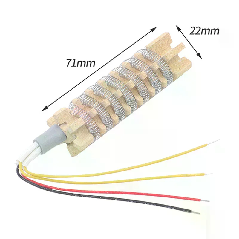 220V 110V Hot Air Heating Element Ceramic Heater for 8586 858 858D 8858 8586D Soldering Repair
