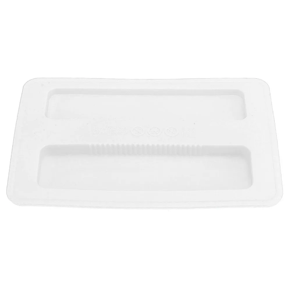 3pcs Soft Flexible Silicone Toaster Cover Reusable 15.8x10.4x1.2cm Bread Maker Lid Toaster Dust Cover For Bread Sandwich Machine