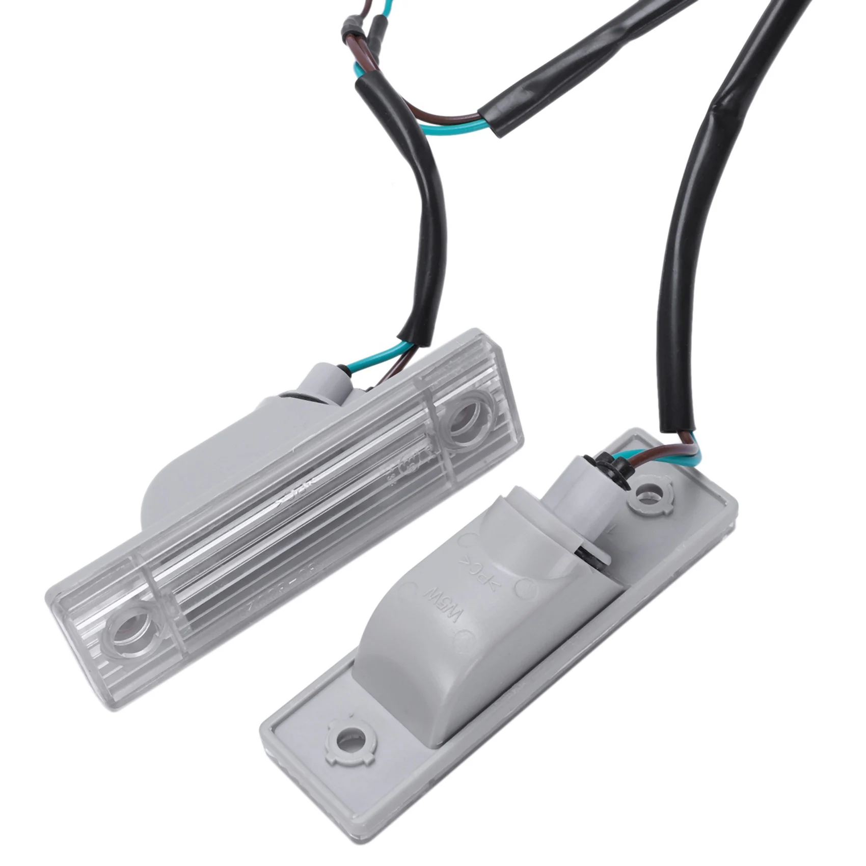 

10 Pair Rear Back License Plate Light With Trunk Switch Button For Cruze Number Plate