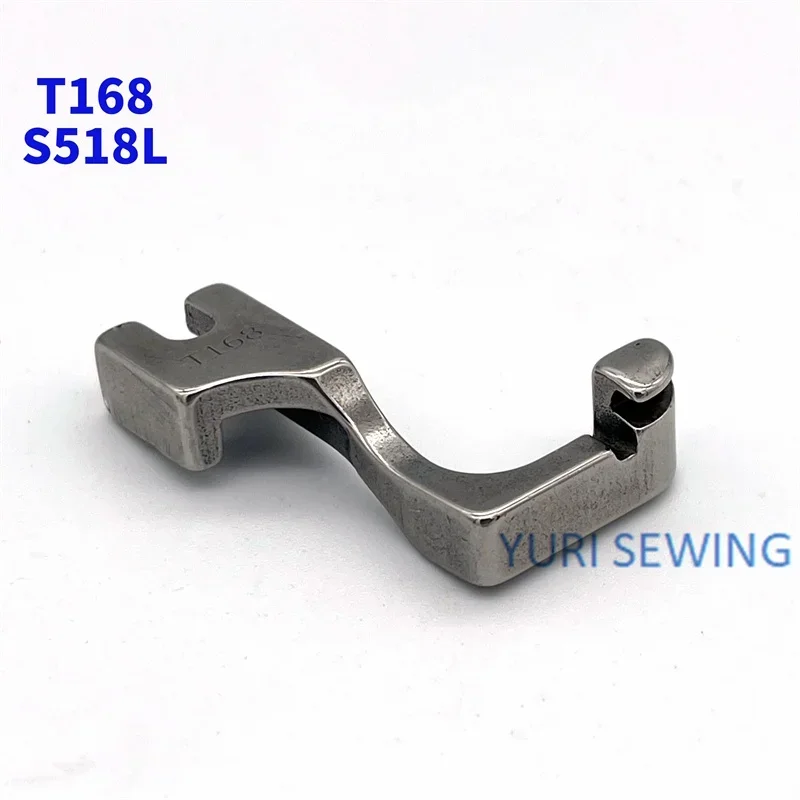 S518L Unilateral Invisible Zipper Presser Foot Sewing Machine Accessories Invisible Zipper Artifact T168 on the flat car