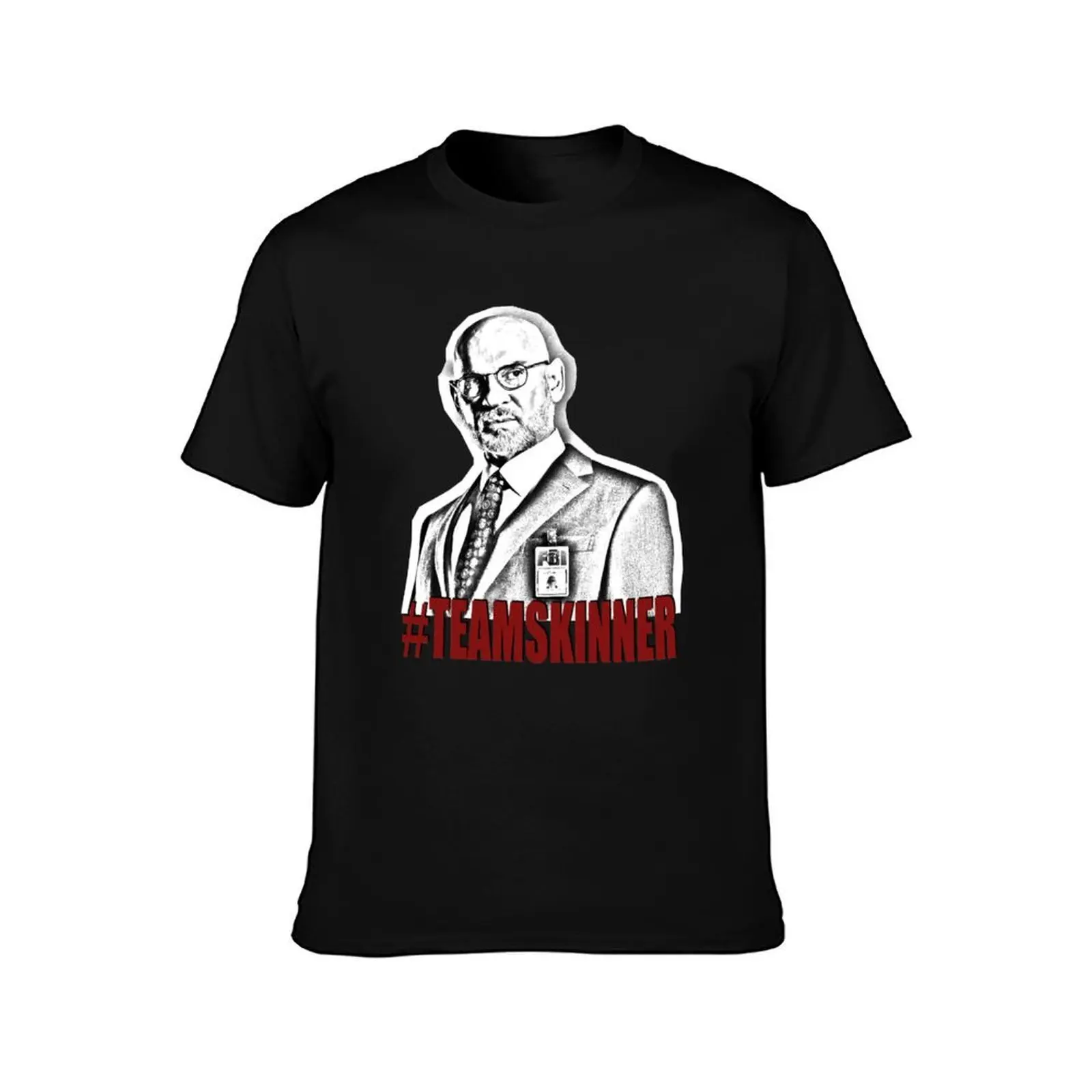 The X-Files Walter Skinner Sketch T-Shirt Athletic Quick Dry for Men T-Shirt