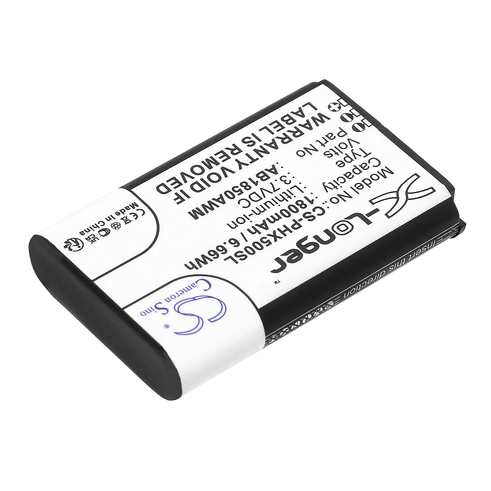 1800mAh Mobile Phone Battery AB1850AWM for Philips AB1720AWM, AB1790AWM, Xenium 9@9K, Xenium 9A9K, Xenium X500