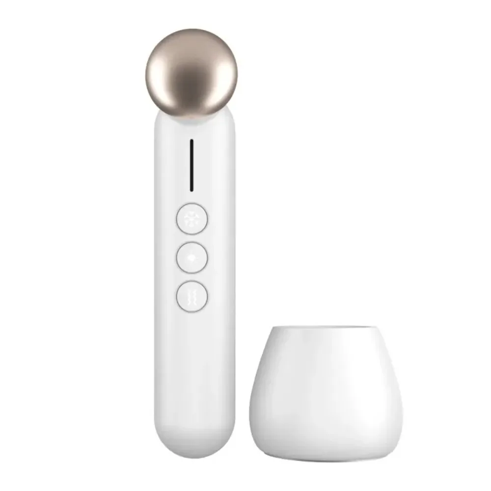 USB Rechargeable Eye Beauty Instrument Vibration Hot and Cold Therapy Massager Wand