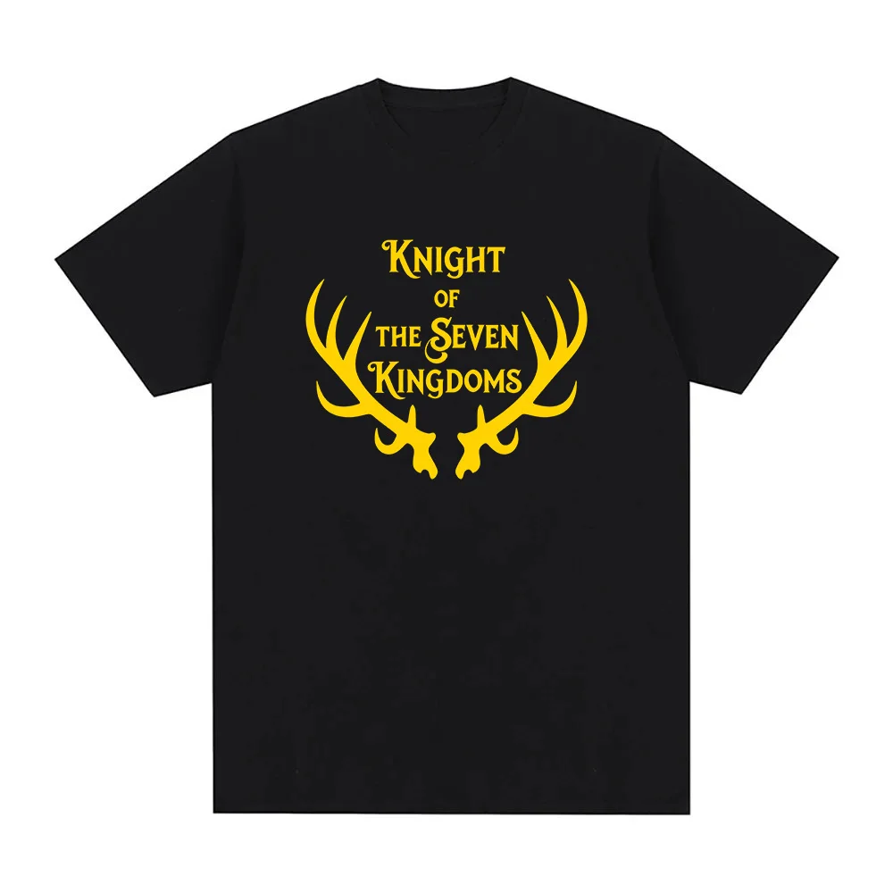 A Knight of The Seven Kingdoms T-Shirt for Summer Fashion 100%cotton Woman/Men's T-Shirt Casual  Short Sleeve O-neck Clothing