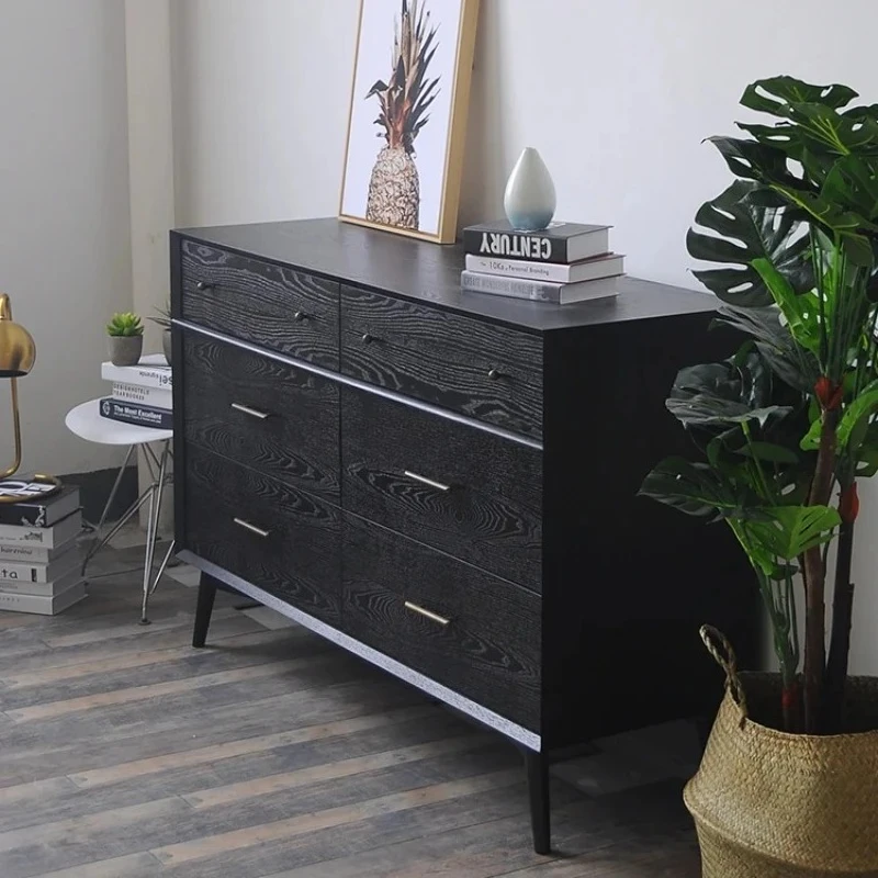 

minimalist bedroom locker retro storage black side cabinet