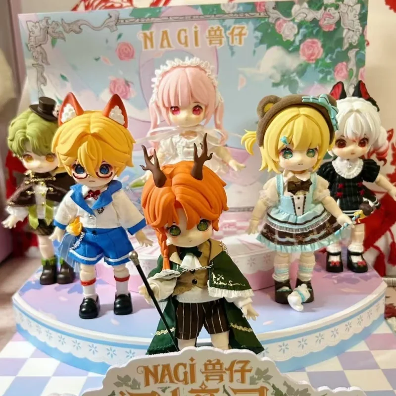 ناجي V5 ميراج سجل سلسلة 1/12 BJD صندوق أعمى لطيف عمل أنيمي الشكل Kawaii نموذج طفل عيد ميلاد مخصص الديكور الهدايا