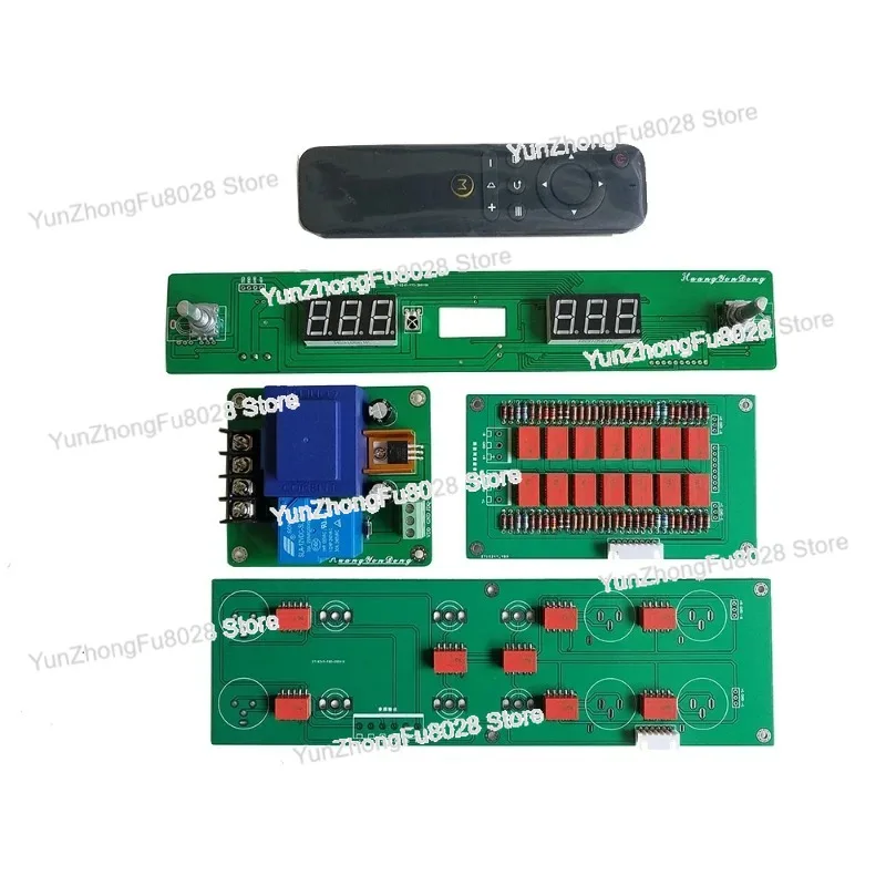 Chassis Relay Remote Volume Control Board (balanced Version)4 in 2 Out with Volume Output Delay Function