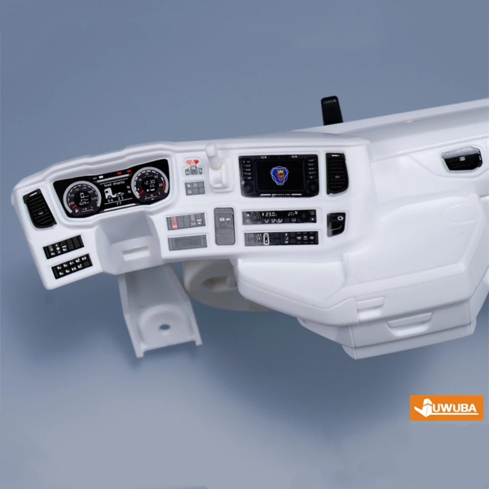 770S Adesivo Interno Adesivo Impermeabile PVC Simulazione per 1/14 Tamiya RC Scania 56368 56371 Romote Control Giocattolo Parti