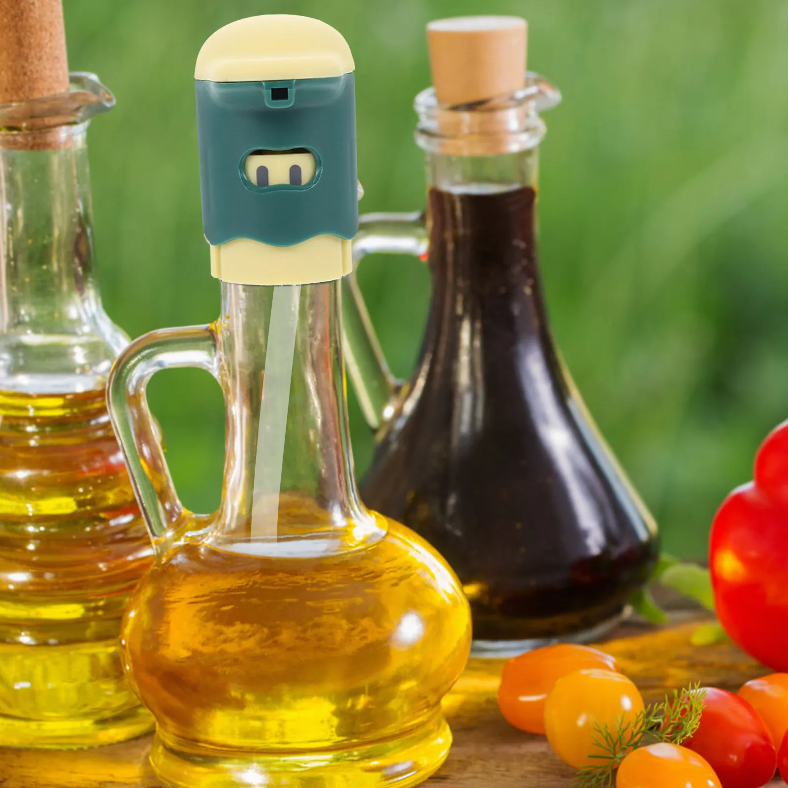 2 Juegos de Dispensadores de Salsa de Ostras Tipo Bomba con Boquilla para Botellas, Ideales para Salsas, Mermeladas, Kétchup y Aceite en la Cocina