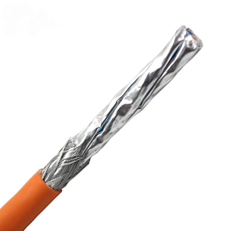 305m 1000ft roll SFTP 4pr 23awg copper Cat7 ethernet cable price  ethernet cable cat 7 pass test