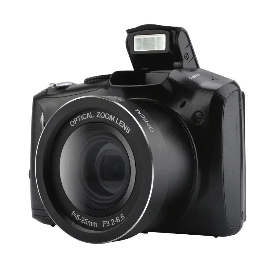 

20.1MP-- 24.0MP 24Mp 5x Optical Zoom Digital Dslr with 3.5'' Tft Display