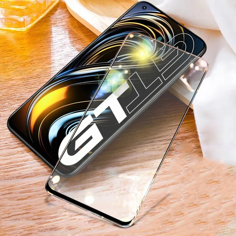 Tempered Glass Screen Protector For Realme GT Neo 2 2T GT Master Edition GT Neo Flash Neo2T Full Cover Edge Protection Glass