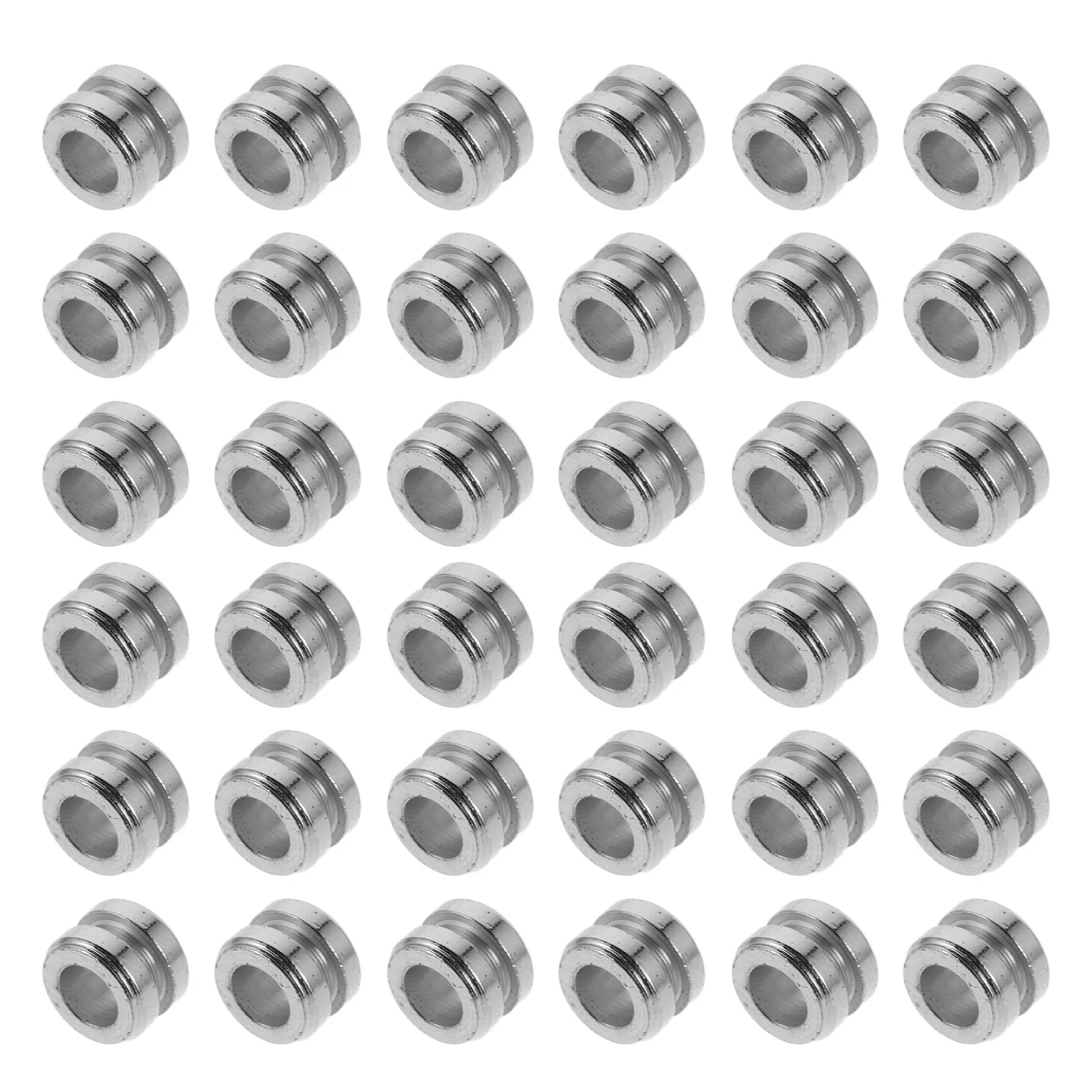 50pcs Precision Metal String Beads for Acoustic Guitar, Ukulele Bridge & Tailpiece String Modification Accessories