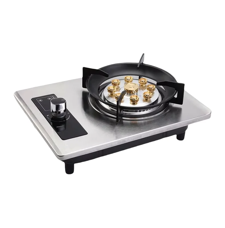 Single Burner Wholesale Price Built in Table Top Smart Gas Stove for Kitchen Household