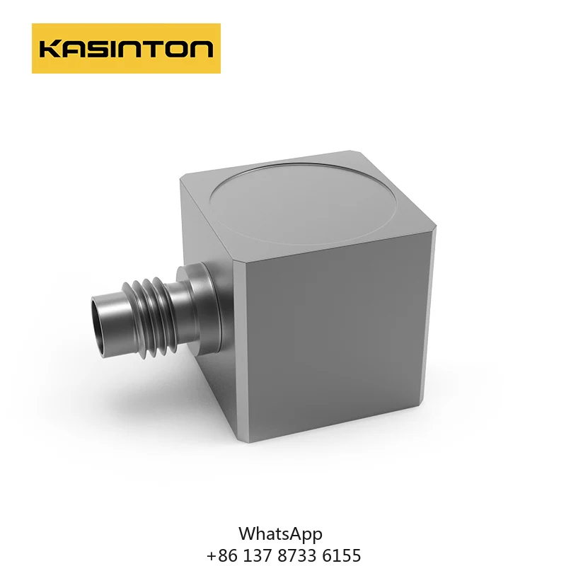 

KASINTON JSDE30005KFSX Compact Triaxial Wide Frequency Vibration Sensor Stainless Steel Industrial Accelerometer