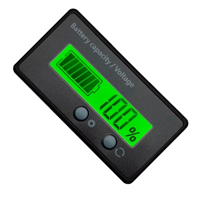 

G9-LED цифровой вольтметр измеритель напряжения тестер кислотно-свинцовый Lifepo4 литиевая батарея 12 В/24 В/36 В/48 В индикатор емкости