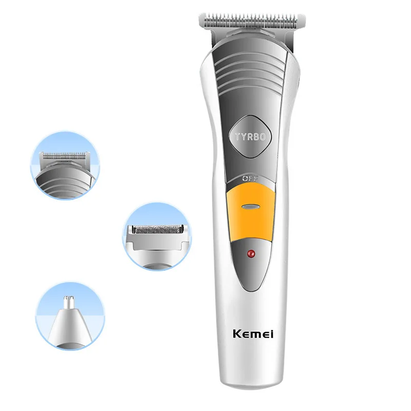 Kemei KM-580A Multifunctional 7 in 1 Home Full Personal Care Razor Nose Hair Trimmer Hair Clipper