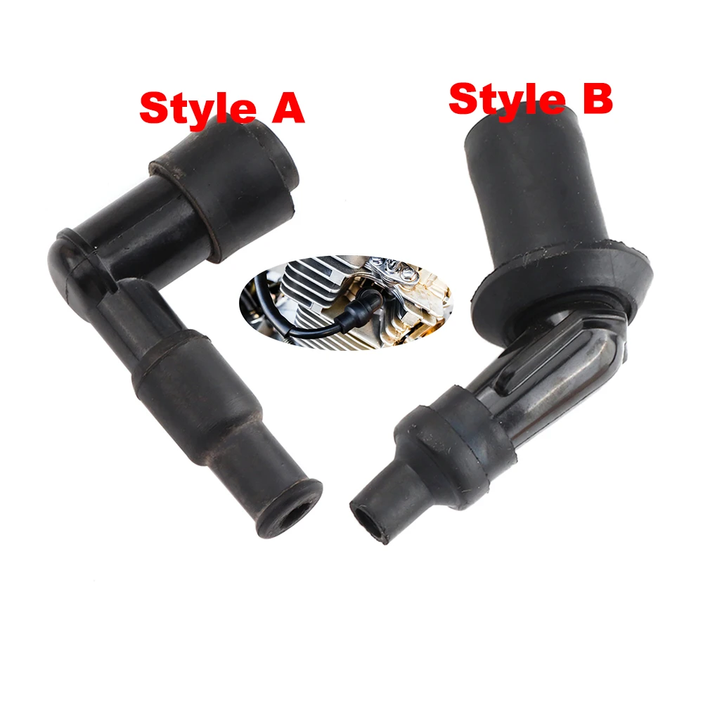 

2Pcs Universal Motorcycle Ignition Spark Plug Cap Moped Scooter Dirt Bike Straddle Type Motorcycle Cub Underbone Spare Parts