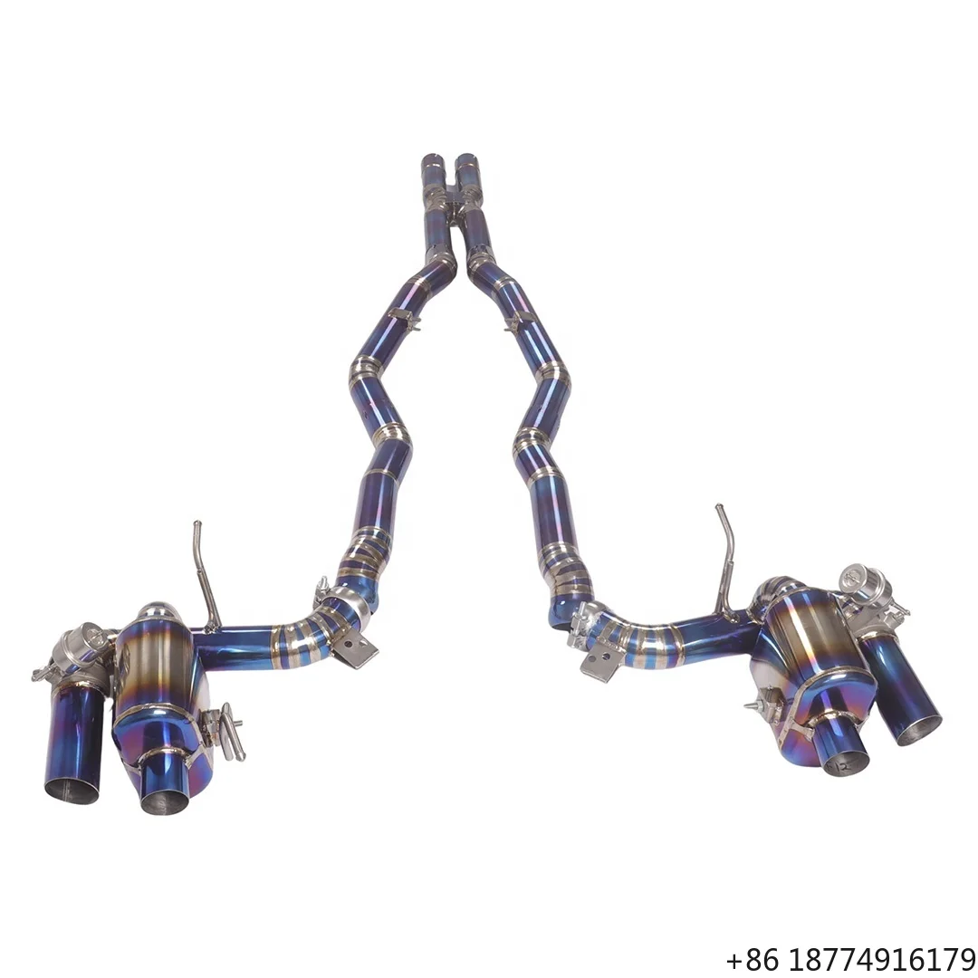 

Titanium Muffler Exhaust Pipe Valved Catback Exhaust for 812 Superfast 6.5L V12 2017-2023