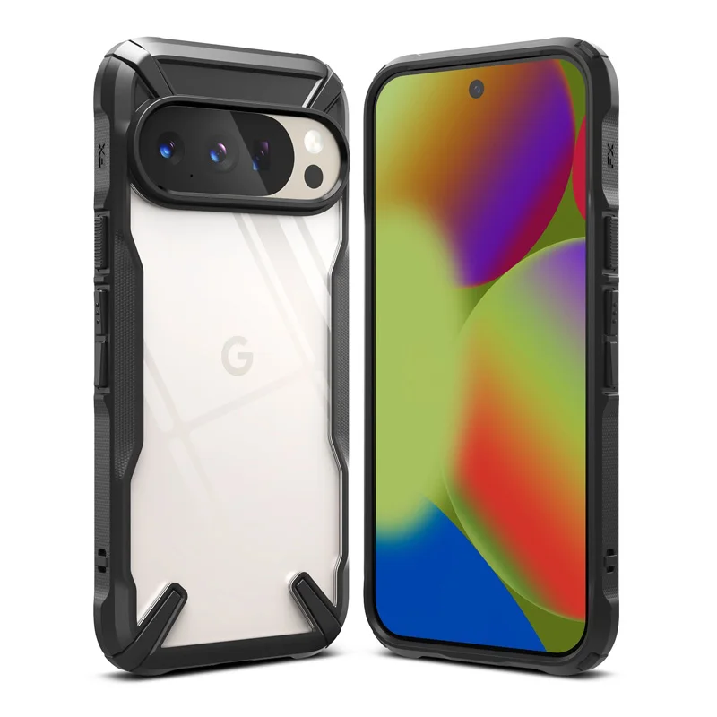 Etui Ringke Fusion-X do Google Pixel 10/10 Pro, miękka ramka TPU i przezroczysta, twarda tylna obudowa hybrydowa z obsługą MagSafe. — zdjęcie produktu 7