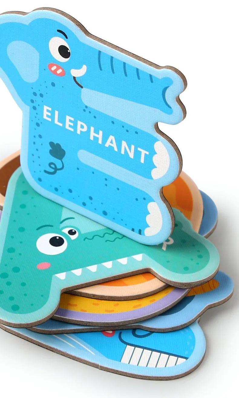 Große Buchstaben, magnetisch, Meerestiere, Alphabet, Spielzeug, Großbuchstaben, ABC, kognitive Puzzle-Magnete, Kühlschrank, niedlicher Kühlschrank, Kinder – Detail 13