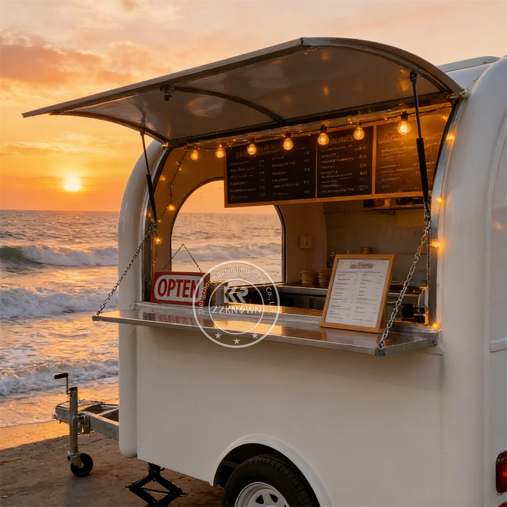 

Мобильный фургон-прицеп для барбекю, кофе, горячего шоколада, еды, бургеров, пиццы, шаурмы, полностью оборудованный