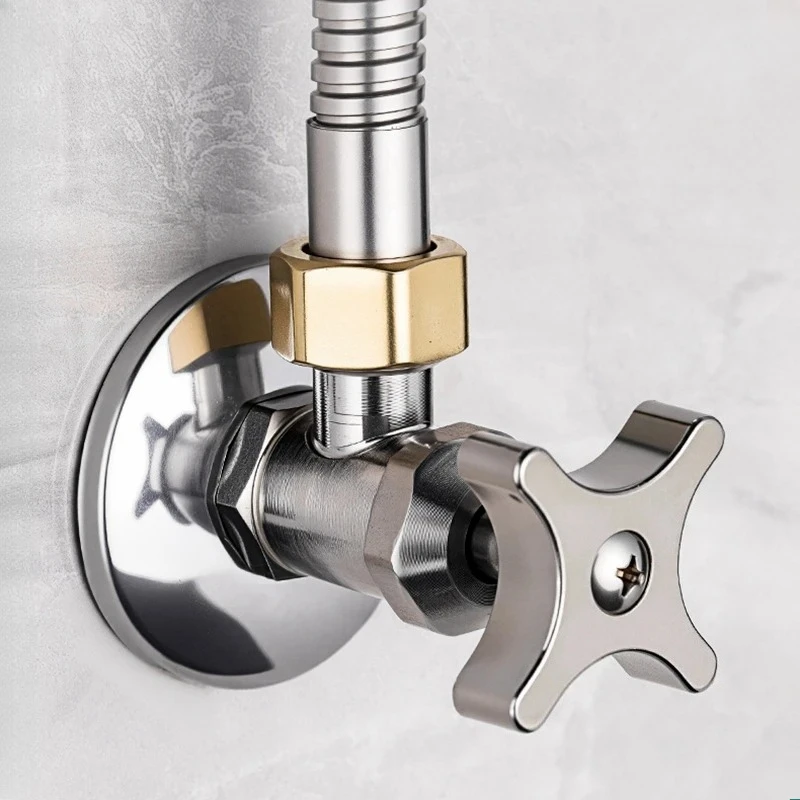 Thickened Triangle Valve 304 Stainless Steel 1/2 