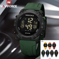 NAVIFORCE Digital Watch Men Military Sport Chronograph Wristwatch Stopwatch Waterproof Original Male Electronic Clock Gift 7104