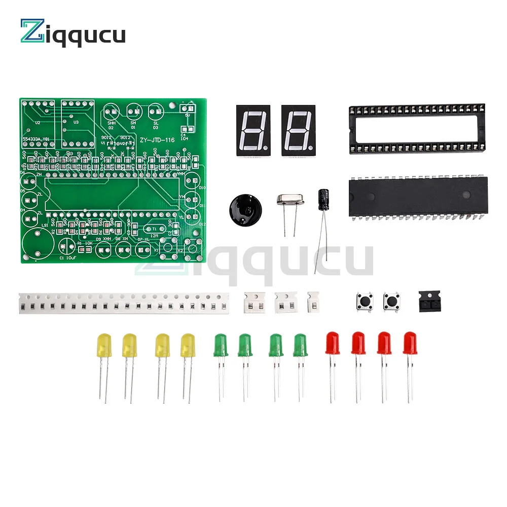 Traffic Light Mini Kit Traffic Light Controller Sequencer for Student and Beginner Level Soldering Kit