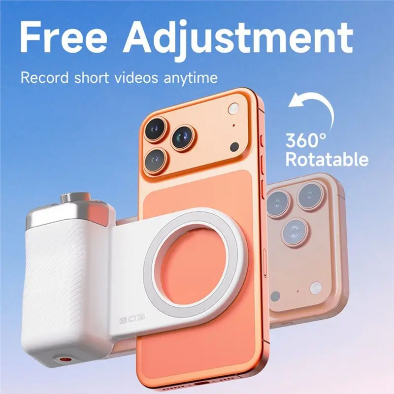 Super Deal -Dual-Sided Magnetic Bluetooth Camera Assistant Portable Remote Control Handheld Image Stabilizer