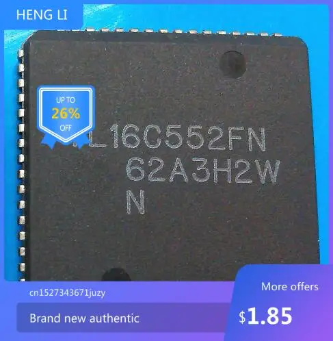 

IC NEW 100% TL16C552FN