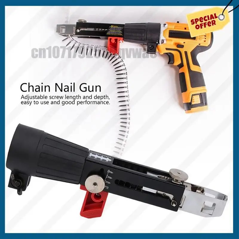 -A89Z Автоматический цепной пистолет для гвоздей и винтовой пистолет: незаменимый инструмент для затяжки винтов электрической дрели