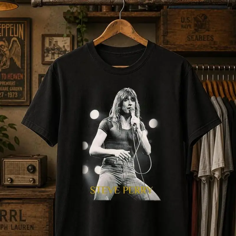 Steve Perry Vintage Rock Music T-Shirt