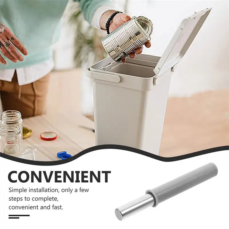 2pcs Trash Can Dampers Hydraulic Soft Close Dampers Silent Closing Dampers Mechanism Reduces Replacement Parts For Trash Cans