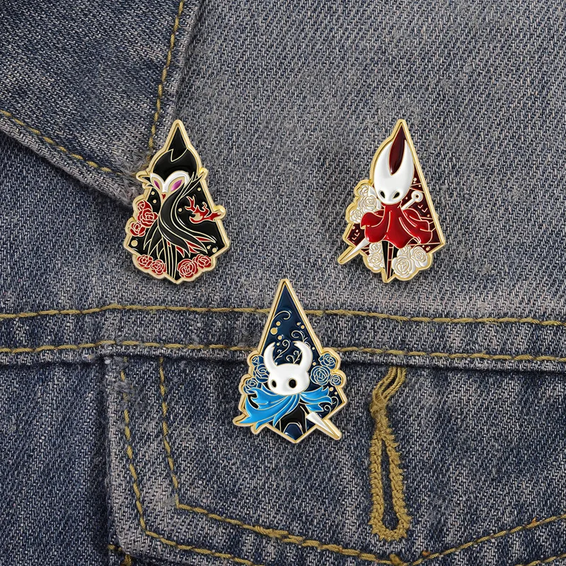 Game Figure Enamel Pins Cartoon Cosplay Brooch Lapel Pins Badge On Backpack Clothing Accessories Fashion Jewelry Fans Friends Gi