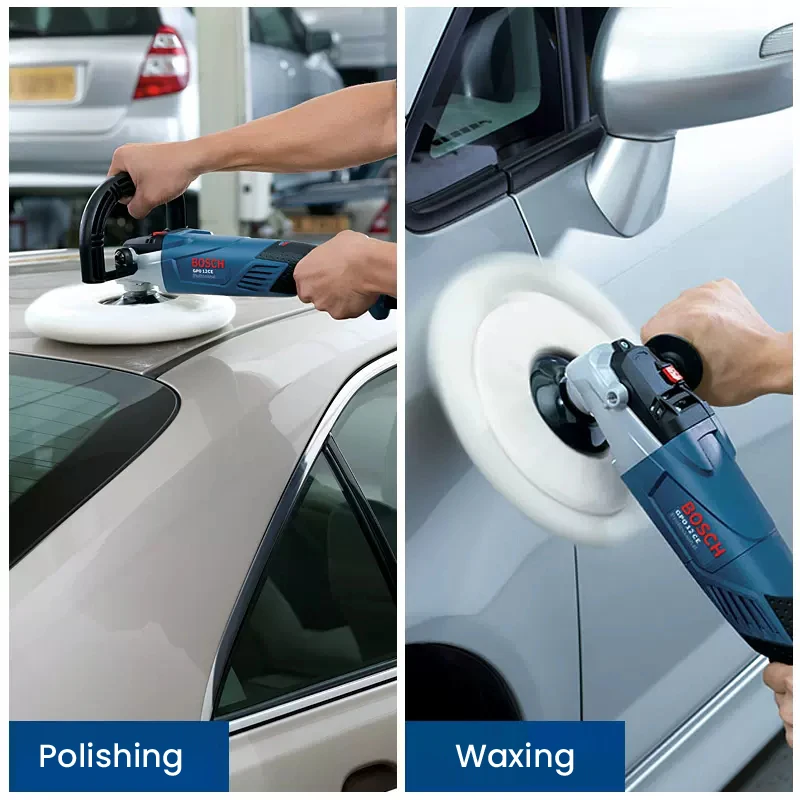 Bosch GPO 12 CE & GPO950 Polishers - Professional Grade Electric Buffing Machines for Car Superior Detailing Waxing Polishing