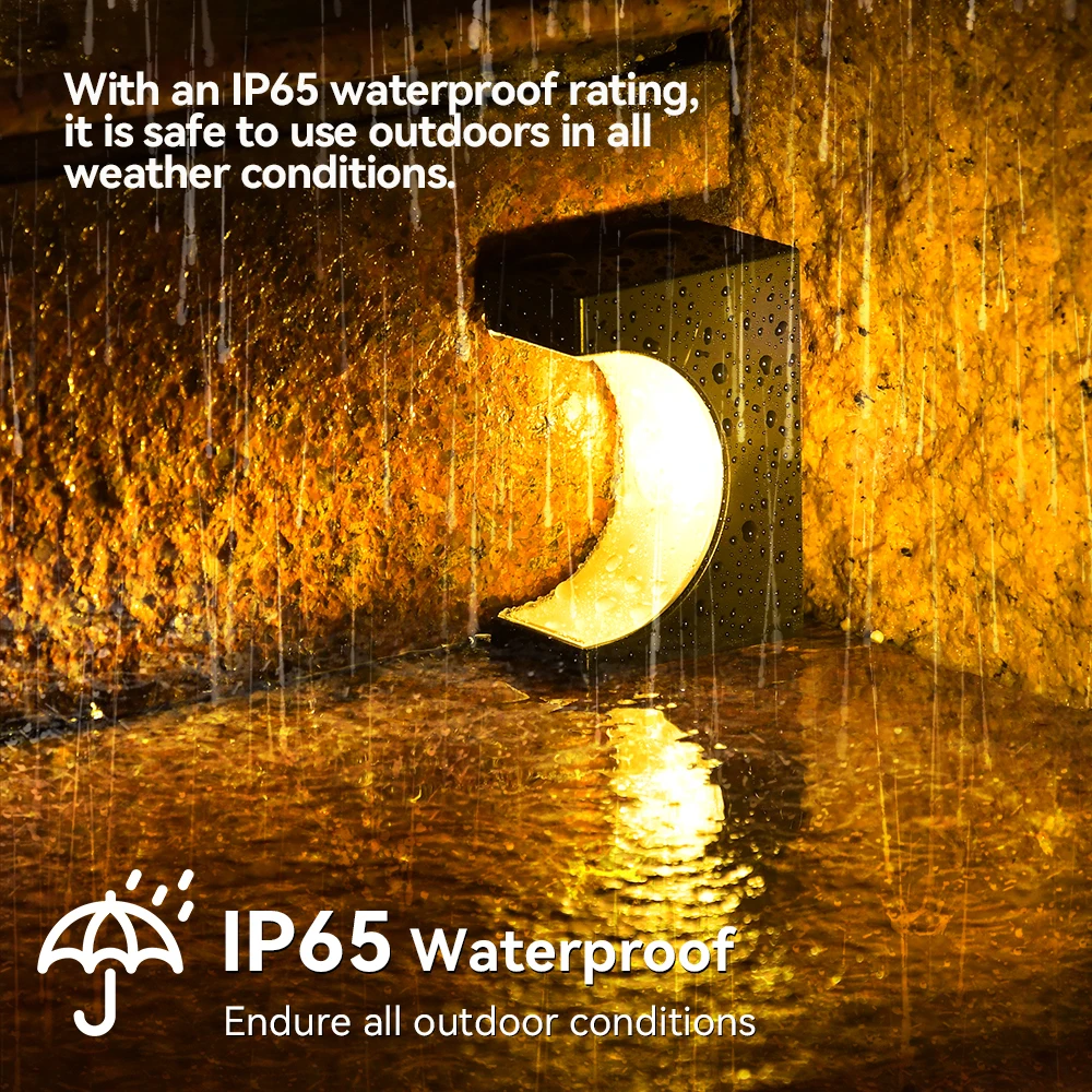 Pop Outdoor Solar Stair Light Solar Step Lights IP65 Waterproof LED Light-sensitive Control Lamp Decoration For Patio Garden Yar