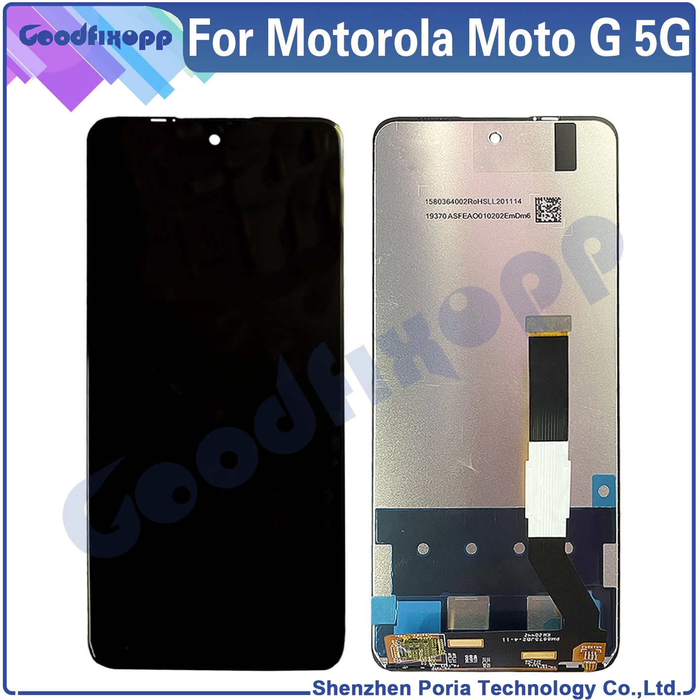 

For Motorola Moto G 5G XT2113-3 / One 5G ACE XT2113-2 LCD Display Touch Screen Digitizer Assembly Repair Parts Replacement