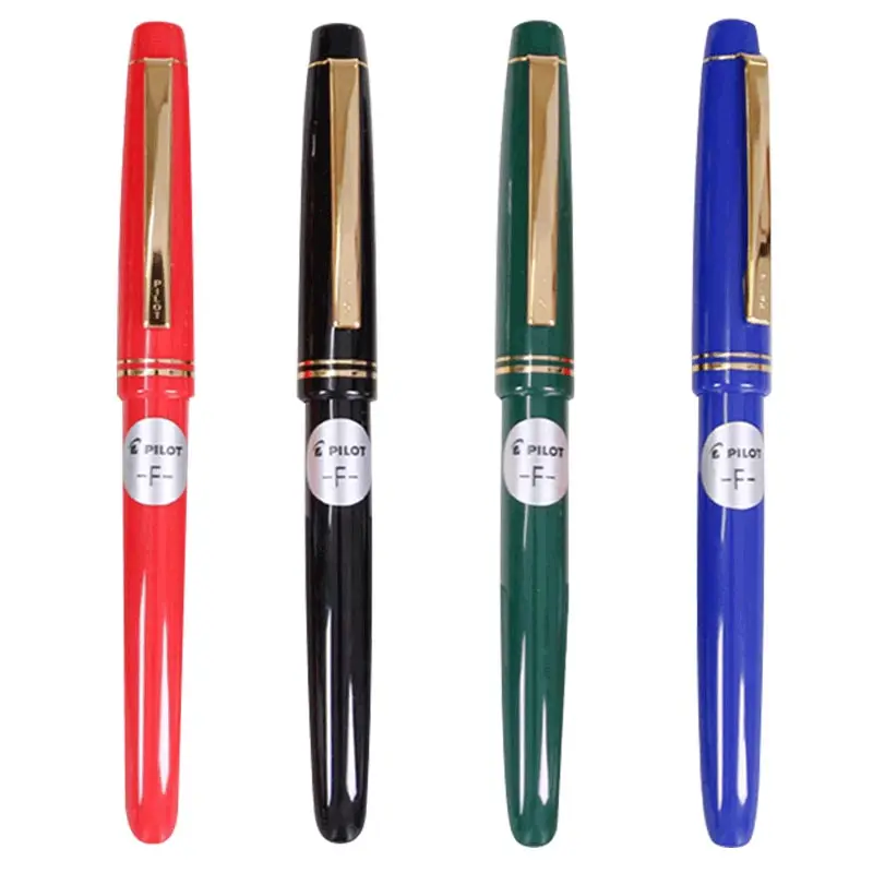 Luxury Japan Pilot Fountain Pen 78G Gift Set E/F/M 22K Gold-plating Nib Office Business Stationery Supplies for Smooth Writing