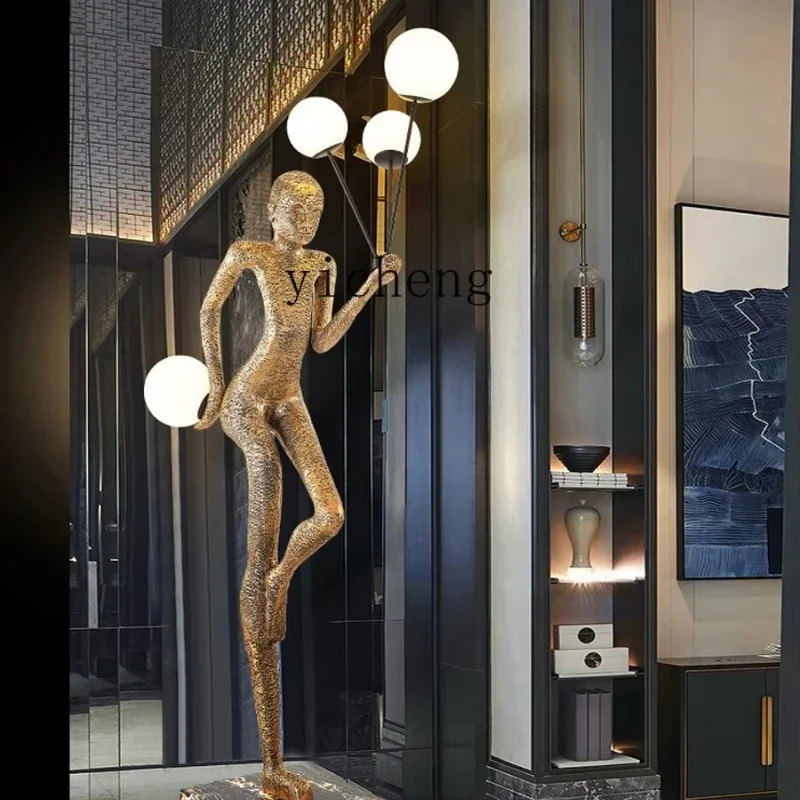 

Человеческая фигура Скульптура Длинная рука Мяч Украшение Моделирование Пол Предметы интерьера