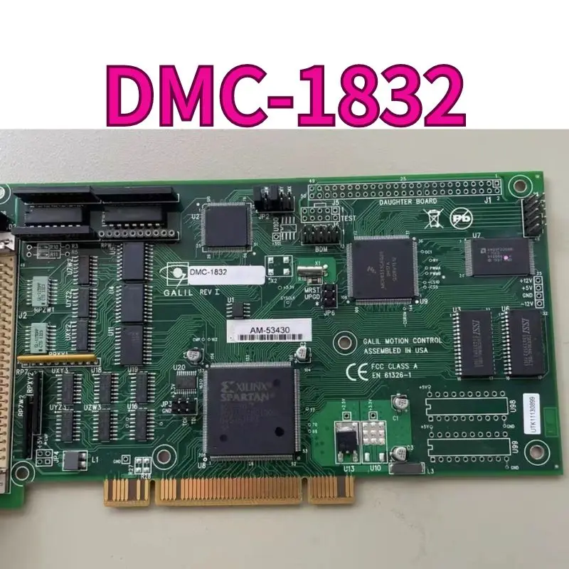 

The second-hand DMC-1832 motion control card tested OK and its function is intact