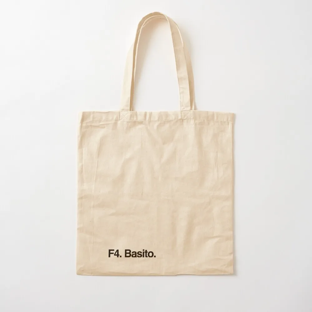 

F4 Basito - Boris la Serie Tote Bag Women's beach bags shopping trolley bag custom bags eco pack Canvas Tote Bag